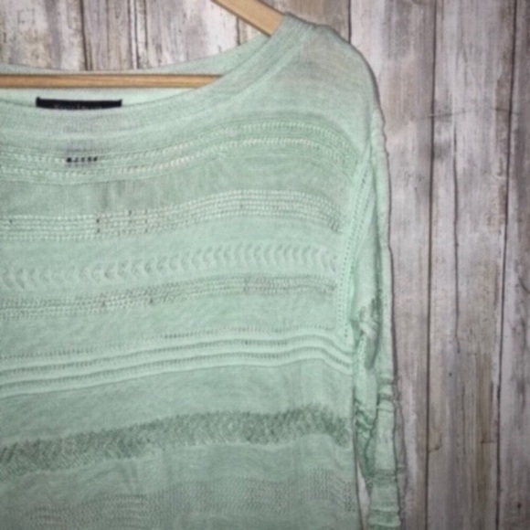 White House Black Market Waffle Knit Sweater - Picture 3 of 5